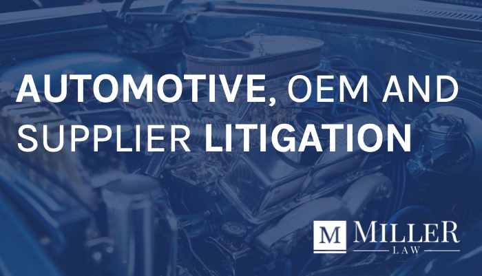 Michigan Automotive Litigation Lawyers - The Miller Law Firm, P.C.