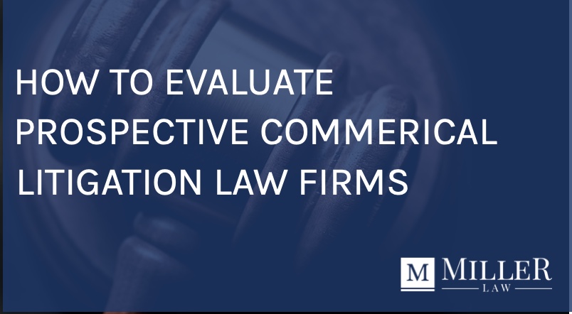 commercial litigation law firm